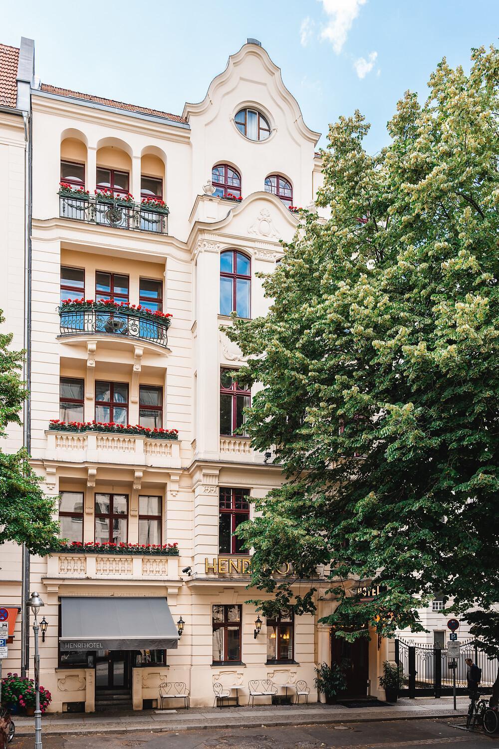 Henri Hotel Berlin Kurfuerstendamm Exterior foto